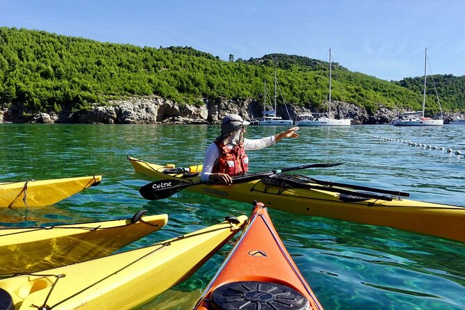 Sea Kayaking and Snorkeling to Green Cave on Sipan island from Lopud - Ruda Island before the return to Lopud, a second cave for people who love exploring