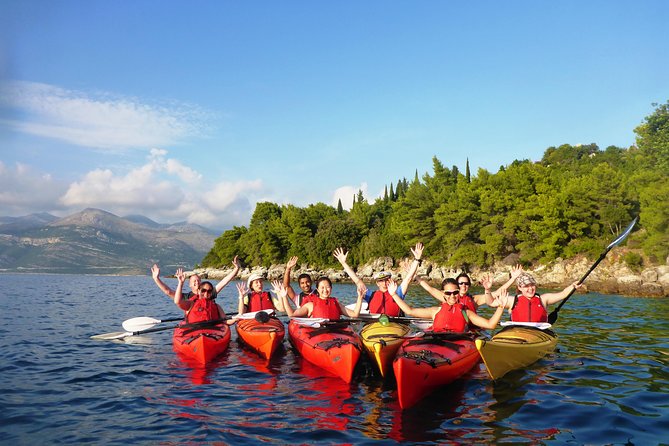 Sea Kayaking and Snorkeling to Green Cave on Sipan island from Lopud - Equipment, group size, and the “sporty but doable” feel