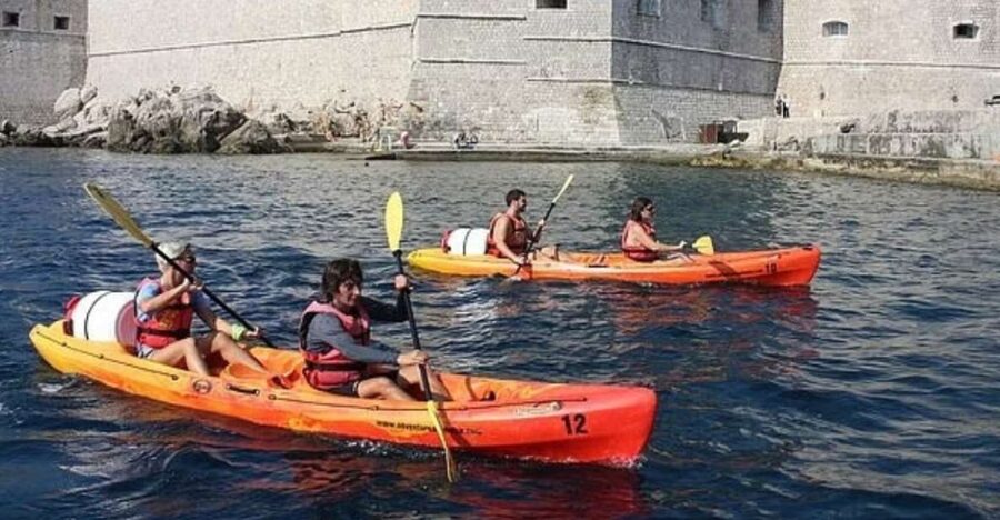 Sea Kayaking - Lokrum Island: paddling with postcard angles