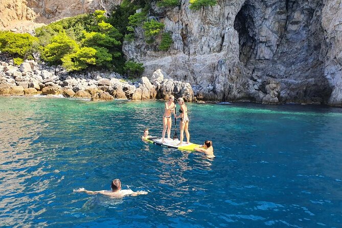 Small group tour by premium yacht to Elaphite Islands - Onboard comfort: the crew, the snacks, and the included water gear