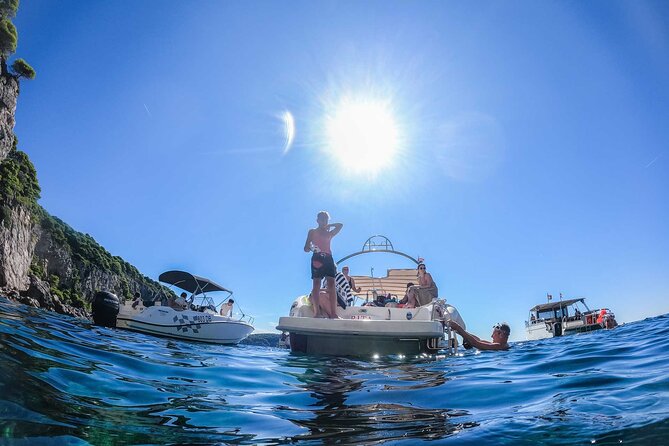 Speedboat tour to Blue Cave and Blue Lagoon - First sail past Dubrovnik’s walls and Lovrijenac Fortress