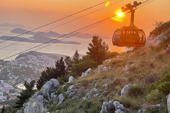 Sunset and Wine / Dubrovnik Sunset Tour and Premium Wine Tasting - Stop 1 at Dubrovnik Bridge: Lapad, the Adriatic, and a 55-meter landmark