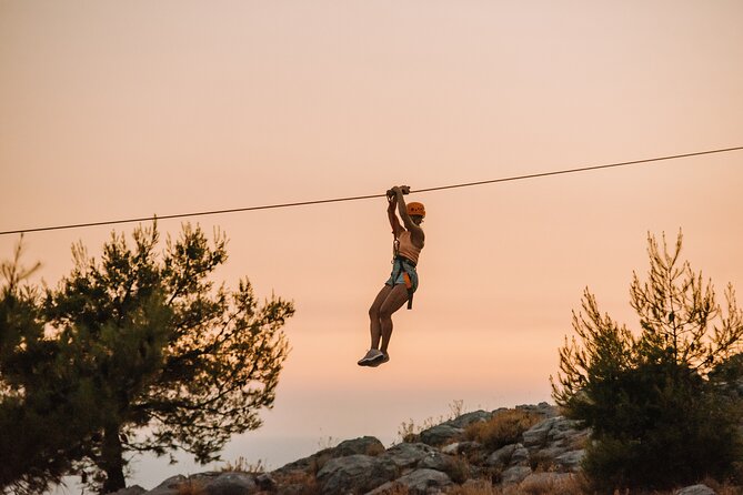 Sunset Zipline Dubrovnik Experience - Guides in English who balance safety and fun