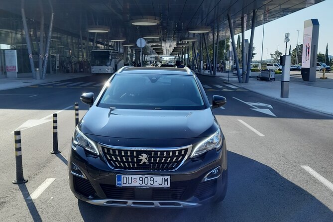 Transfers up to 3 persons to or from Dubrovnik airport to Dubrovnik - The Ride Itself: A/C, Bottled Water, WiFi, and a Calmer First Hour